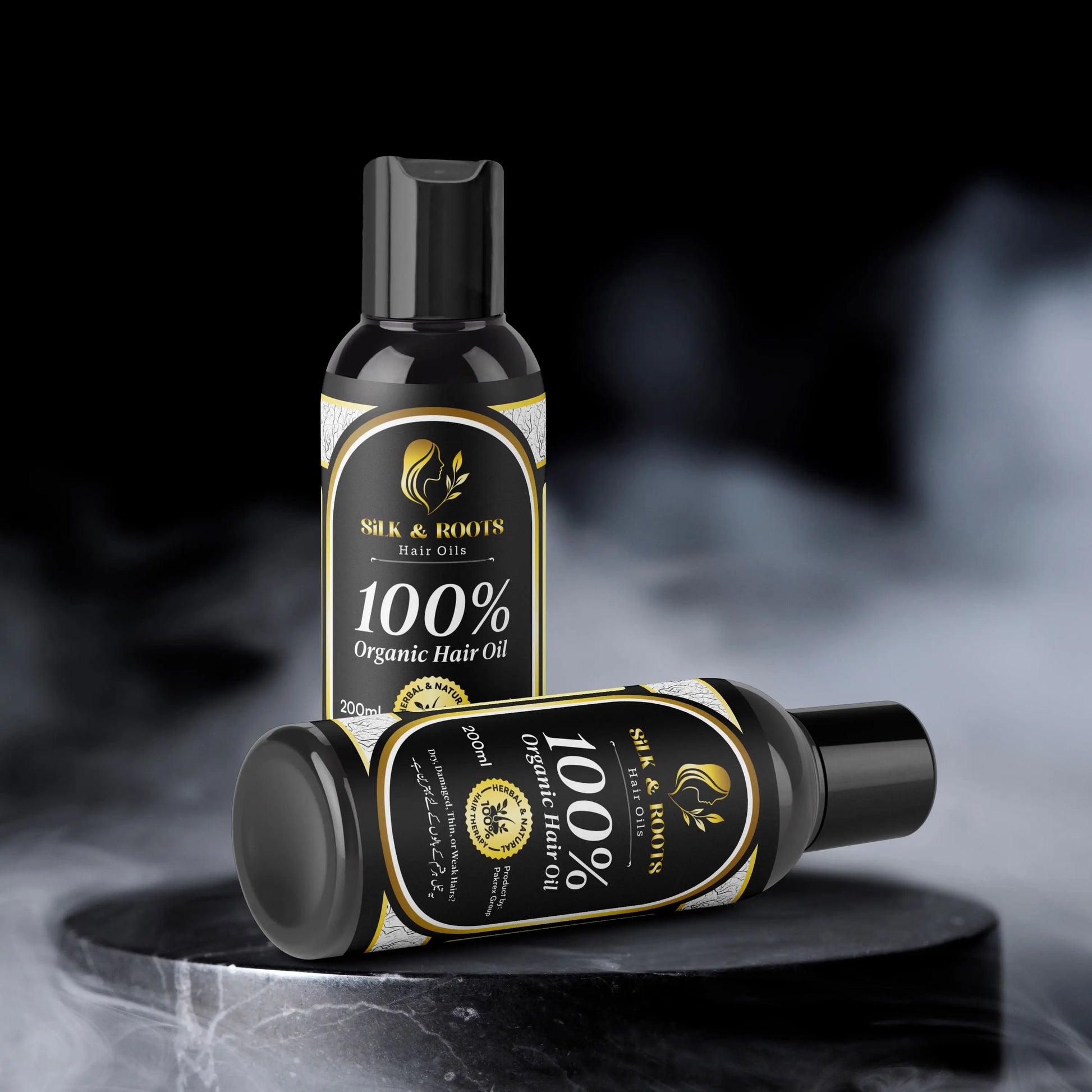 For Hair Growth, Thickness & Dandruff Control silkandrootshairoils